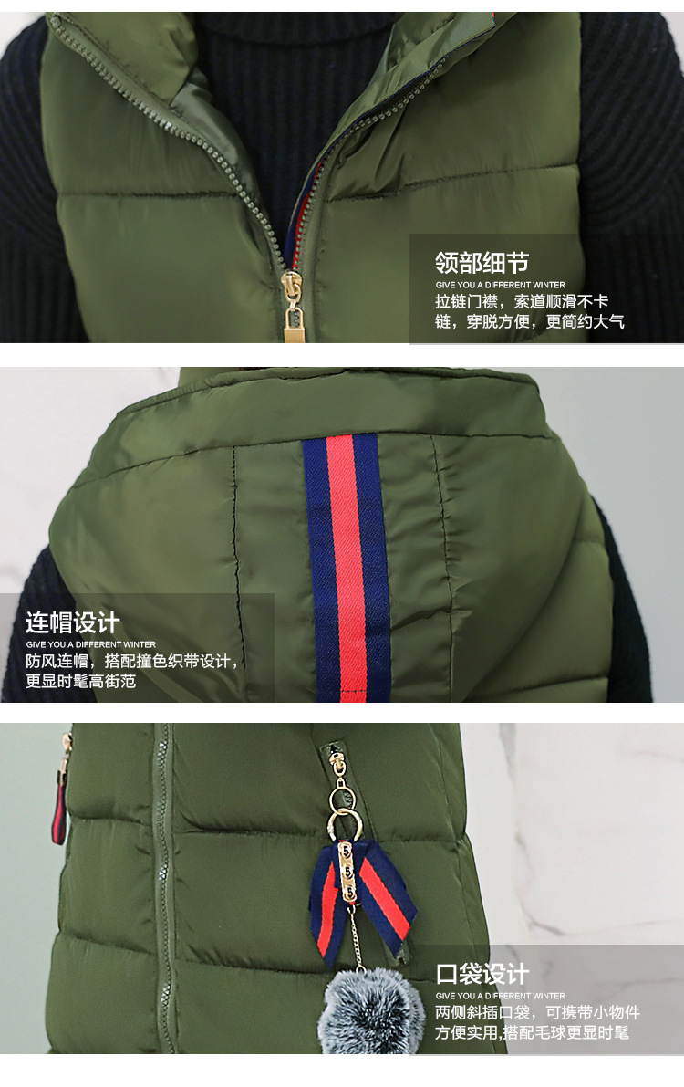 Gilet femme en Mélange de coton - Ref 3316385 Image 31