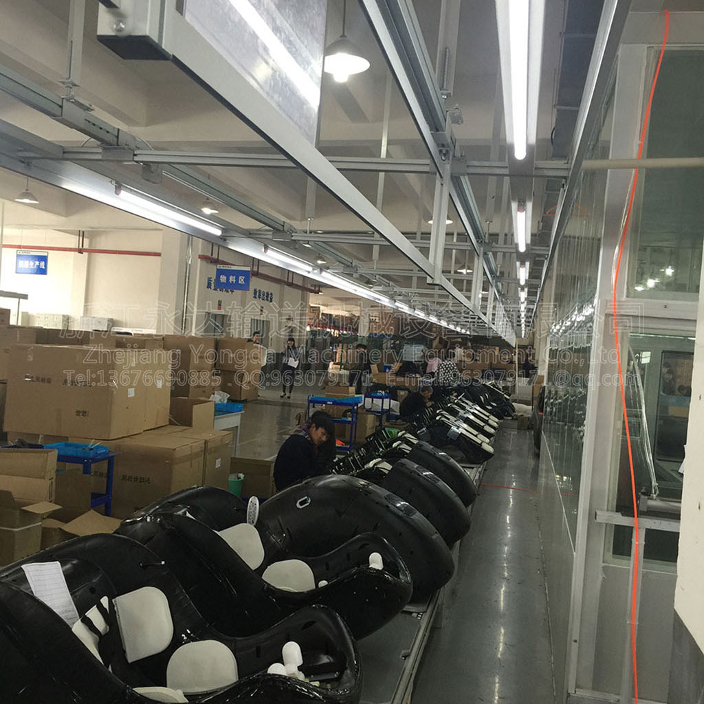 新能源家用汽车安全座椅配件生产线智能化倍速链倍速链总装流水线