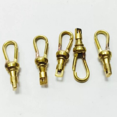 铜葫芦扣，铜朱胆扣，表链扣,现货,高档饰品扣具厂家批发