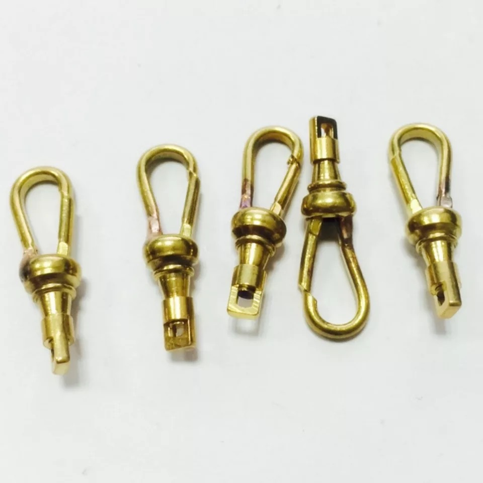 铜葫芦扣，铜朱胆扣，表链扣,现货,高档饰品扣具厂家批发