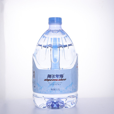 阿尔卑斯alpenwater饮用天然矿泉水4.5L整箱矿泉水|ru