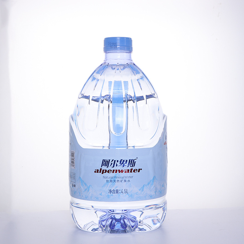 阿尔卑斯alpenwater饮用天然矿泉水4.5L整箱矿泉水