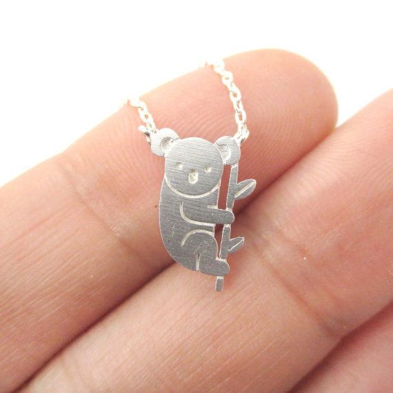 Collier Pendentif Ours Koala Panda display picture 5