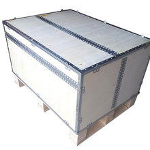 加工定制山东烟台配电柜可拆卸式卡扣木箱 钢带箱质量保证订制