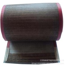 厂家生产 铁氟龙网格布 耐高温化学腐蚀 UV烘道加热使用的输送带