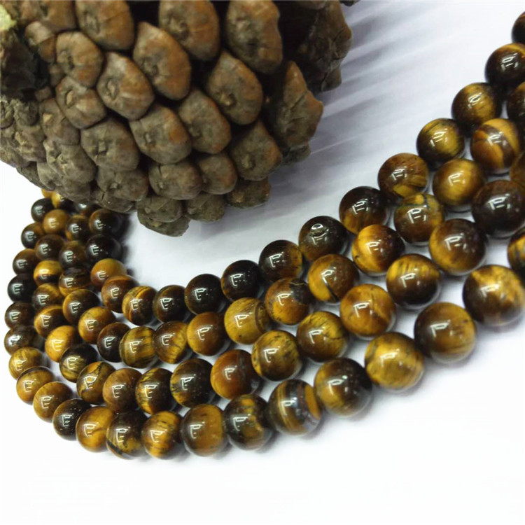Guangshun Jewelry offers wholesale of natural yellow tiger's Eye stone loose beads and semi-finished tiger's eye stone products. DIY jewelry beads are sold directly by the manufacturer detail image 8