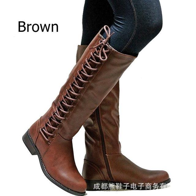 Autumn and Winter New Long Bottom Women’s Boots Fashion 