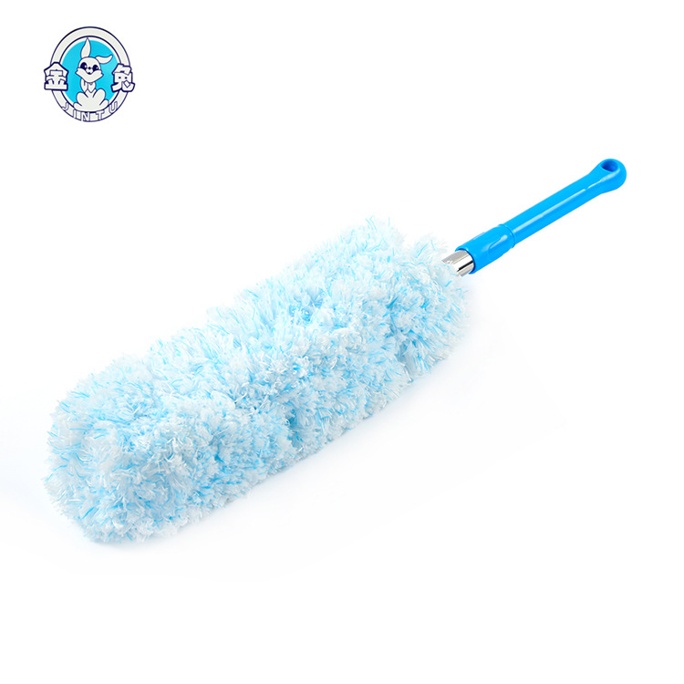 金兔汽车刷不锈钢手柄毛绒洗车刷超细纤维汽车刷擦车尘掸除尘掸