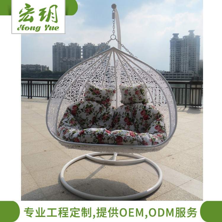 厂家直销成人秋千双人吊椅双人吊篮双人鸟巢吊蓝椅长吊椅吊篮鸟巢