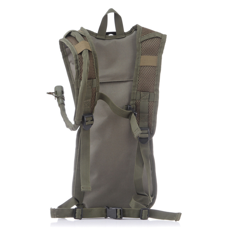 Montañismo al aire libre bolsa de agua mochila viaje deportes bolsa impermeable 3L bolsa de agua táctica camping bolsa de agua EVA paja