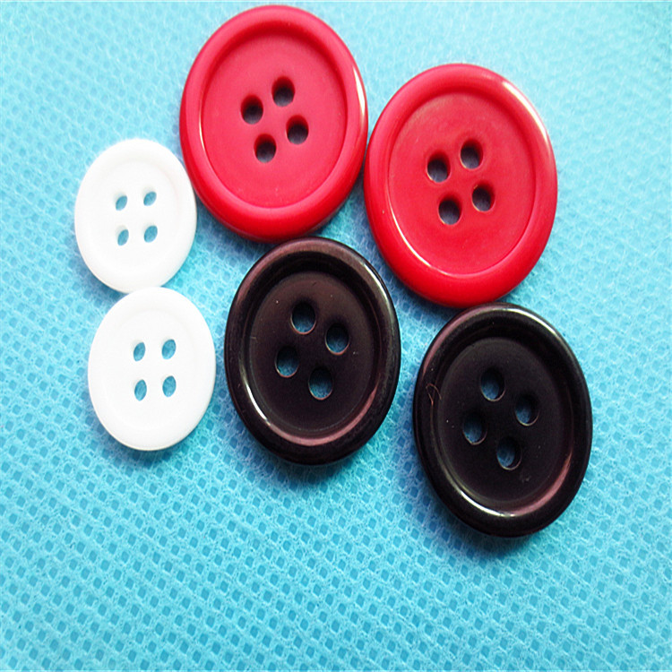 2眼四眼纽扣 糖果色纽扣 1.15cm衬衫纽扣 彩色钮扣 树脂细边纽扣