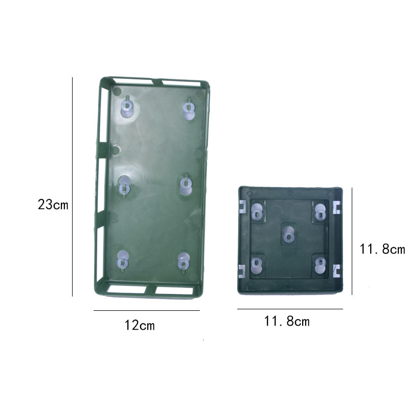 Decoración del coche de la boda ventosa de plástico flor barro ventosa fuerte ventosa de cuatro esquinas cuadrada rectangular ventosa en forma de V ventosa