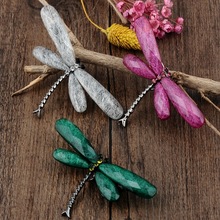 新款韩版蜻蜓胸针创意气质别针开衫披肩扣饰品厂家批发一件代发