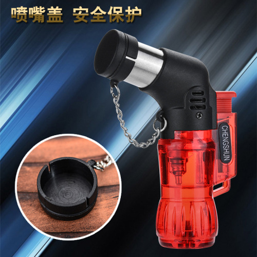Chengsen CS77 inflatable lighter igniter cigar spray gun moxibustion incense barbecue welding gun lighter wholesale