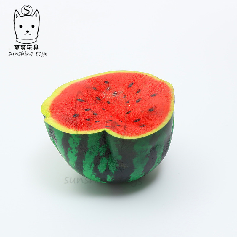 厂家直销外贸新品10cm半球PU慢回弹仿真水果发泄减压玩具Squishy详情9