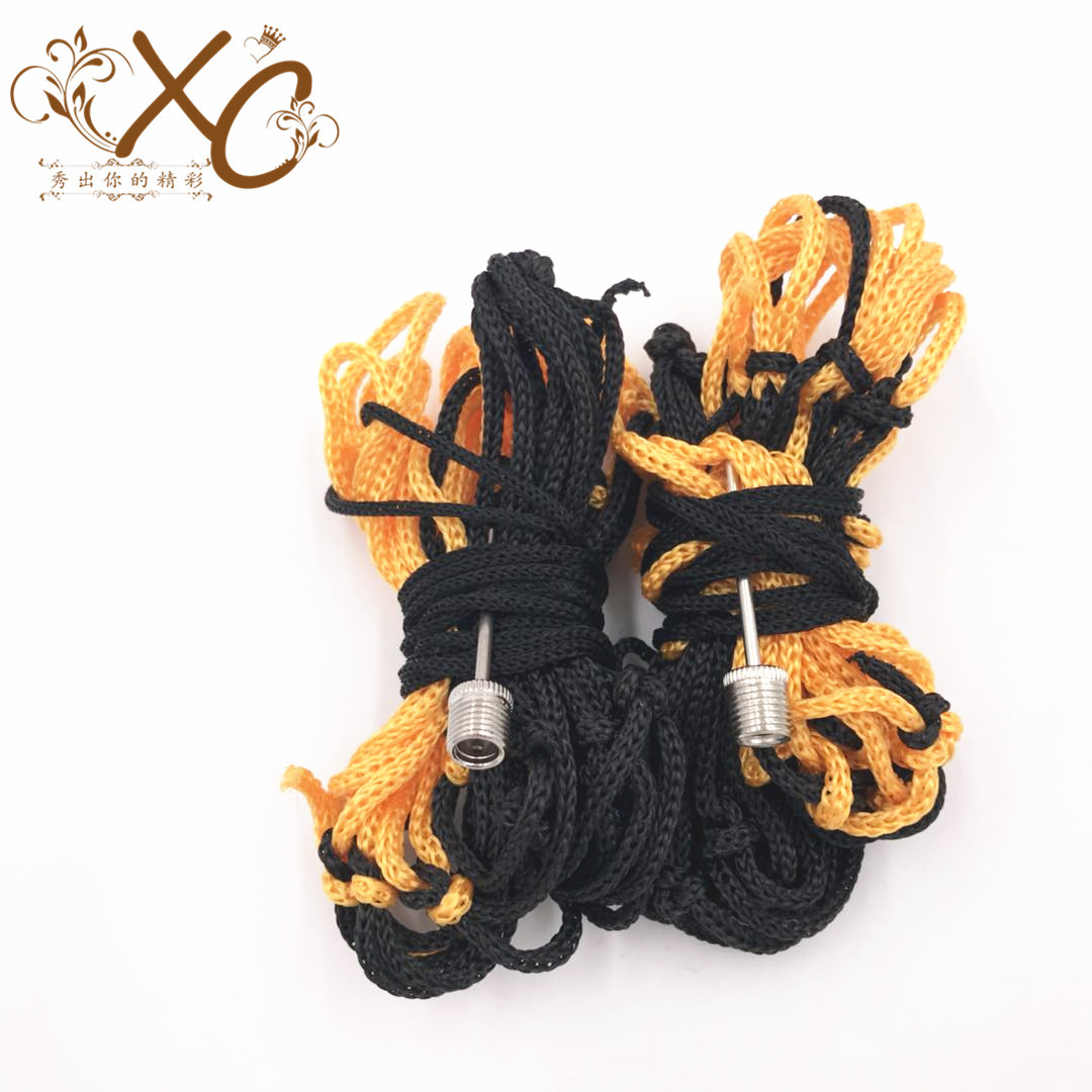 【秀出彩】黑黃針網套裝籃球網兜球針籃球足球排球網兜球網