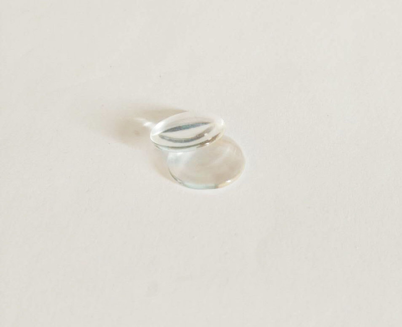 blythe Doll eye patch small cloth 14mm thin glass Doll eye patch