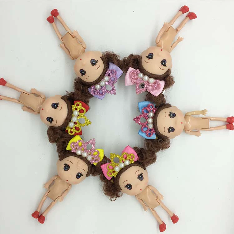 Коричневая кукла, DIY, 12 см