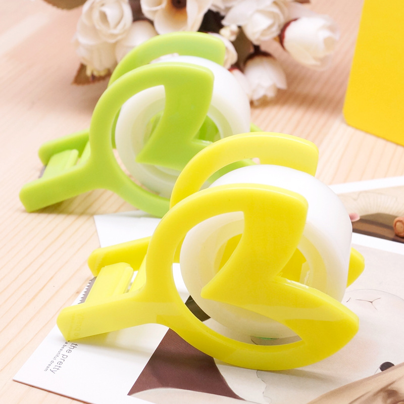 originality to work in an office Supplies Transparent tape Cutter student Stationery Plastic Tape Dispenser customized logo