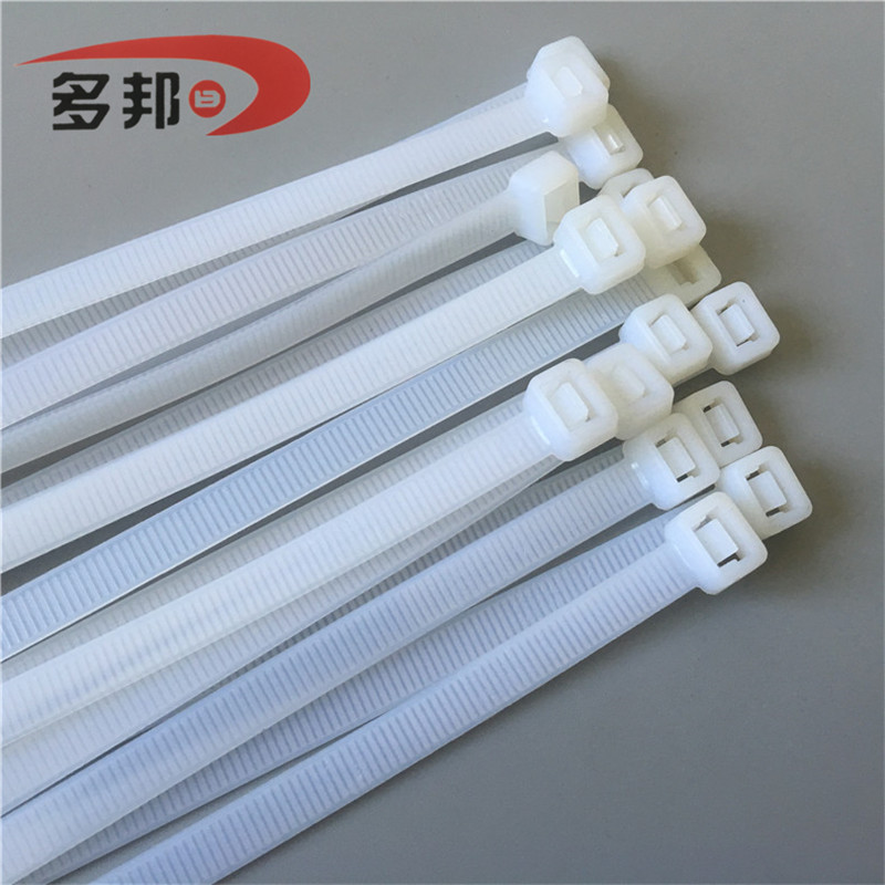 尼龙扎带生产厂家批发8*500/250条塑料国标扎带捆绑带扎线带束线