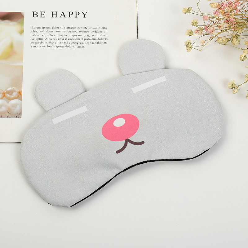 Antifaz para Dormir Moderno y Original, Compresa de Hielo, Protección Ocular con Diseño Animado, Bloqueo de Luz, Transpirable, Venta al por Mayor para Estudiantes, Relajante