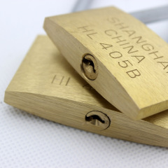 Earth copper lock, one-character ten-character copper hanging lock, student desk, school dormitory cabinet lock, drawer lock, electricity meter lock