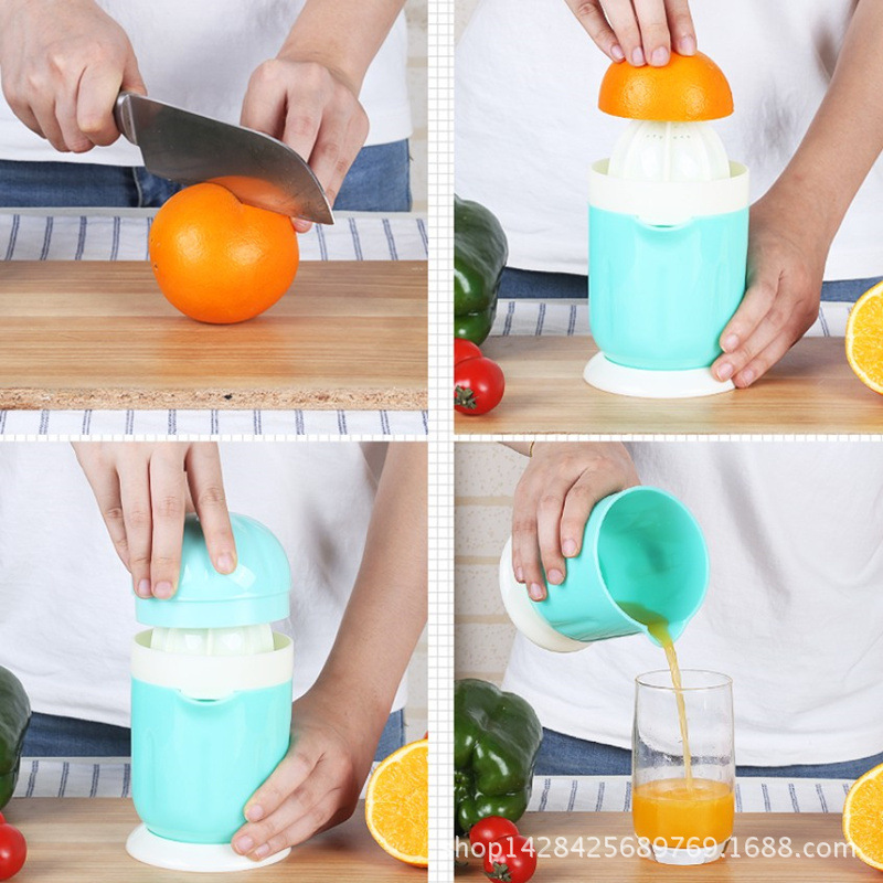 手动榨橙器压柠檬榨汁器橙汁机家用榨汁机简易榨汁杯