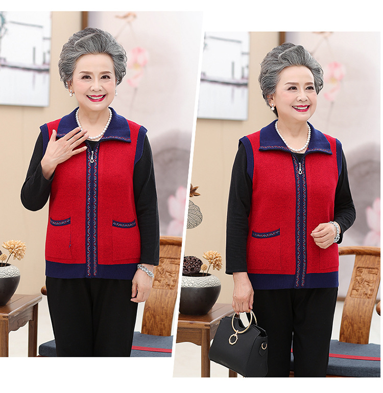 Gilet femme MOUTON ROUGE en Tricot - Ref 3317911 Image 15