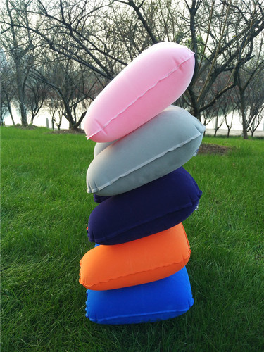 Wholesale U-shaped pillow, aviation single pillow, small travel sleep pillow, portable cushion, inflatable U-shaped pillow customization