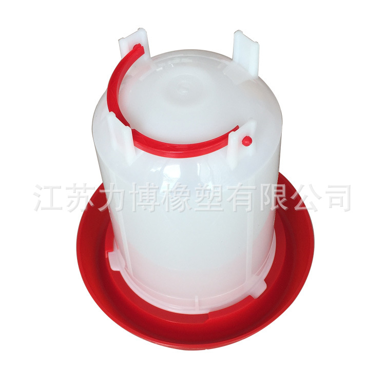 Dispensador de agua potable para la cría de pollos de granja, pollo paloma pato ganso aves de corral alimentación hervidor automático fregadero para el ganado