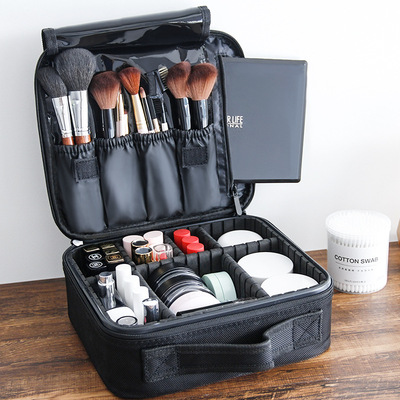 化妆包便携大容量网红女品收纳箱2018新款旅行盒手提小ins多功能|ms