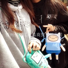 Chic Japanese Cute Girl Cartoon Game Machine Single Shoulder Crossbody Phone Fashion Storage Student Plush Wallet