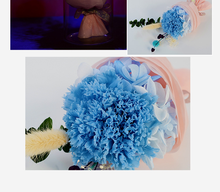 永生花玻璃罩礼盒