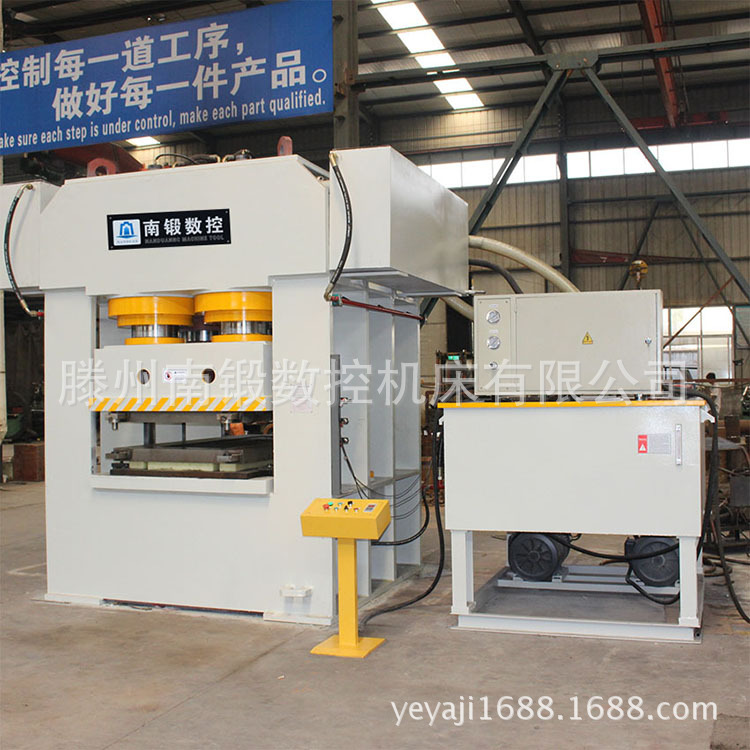 防盗门压制油压机 门板压花成型框式液压机 大铁门压印压力机