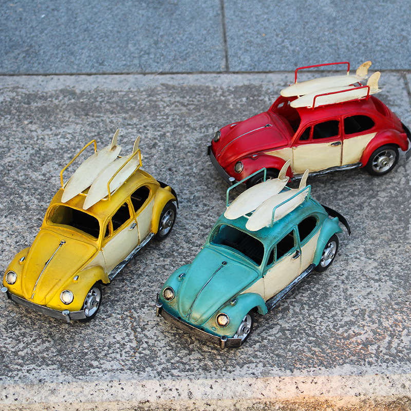 Details About Classic 1967 Volkswagen Vw Beetle Bug Vintage Metal Car Model Home Decorations
