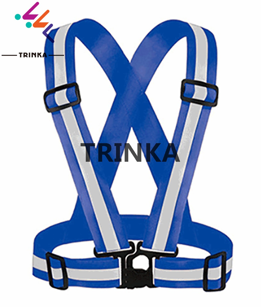 Retroreflective elastic suspenders