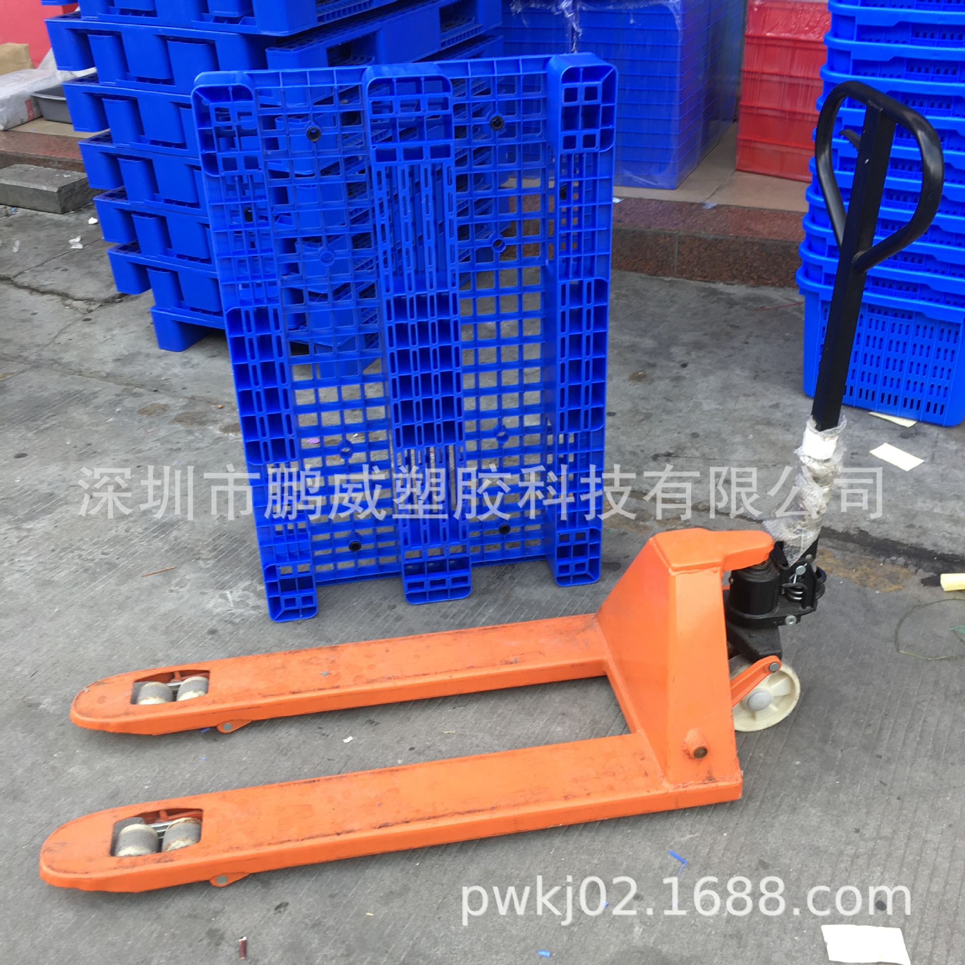 直销塑料网格卡板 田字型川字型九脚型托盘 1200*800*150批发定做