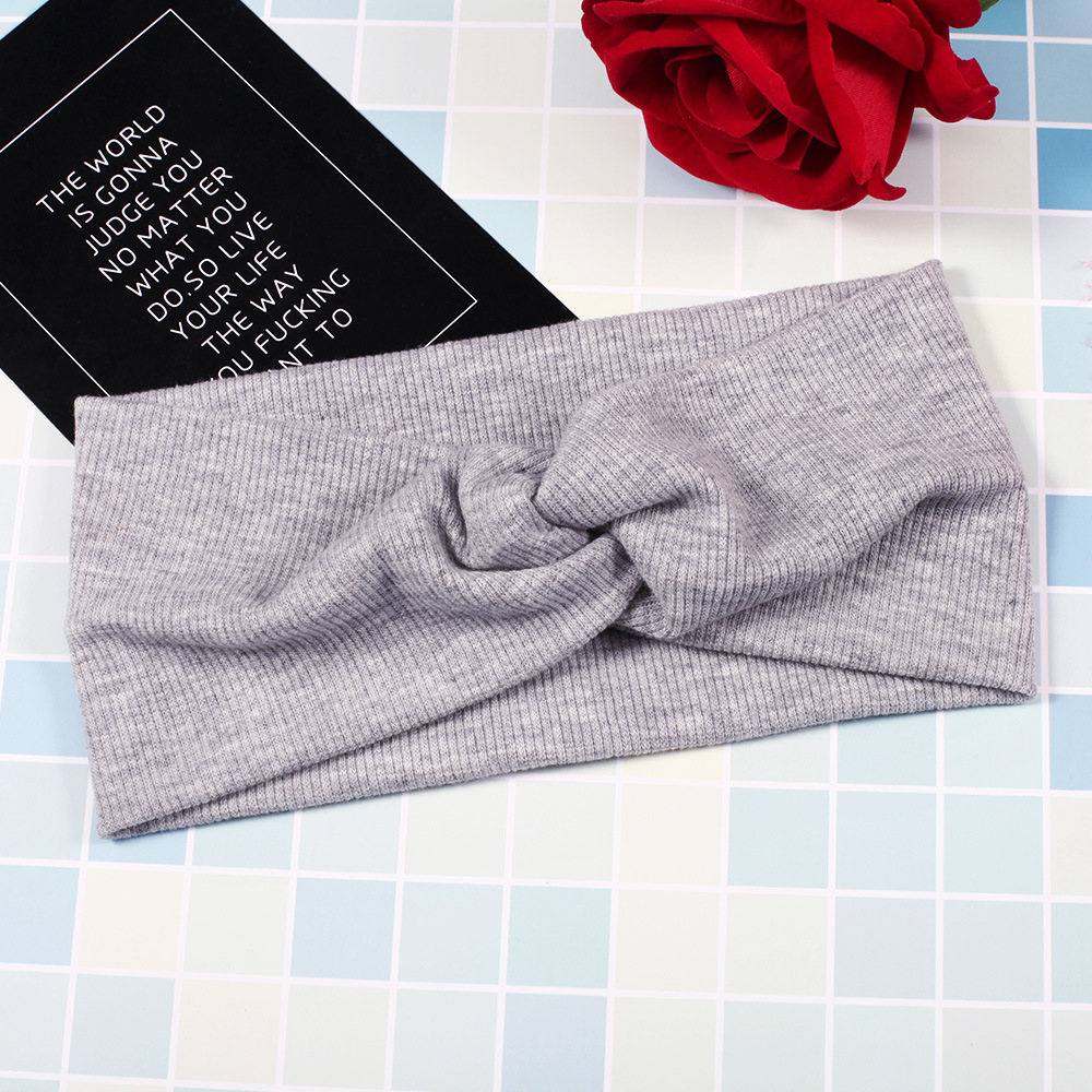 fashionable knitted elastic demi-season high quality headband