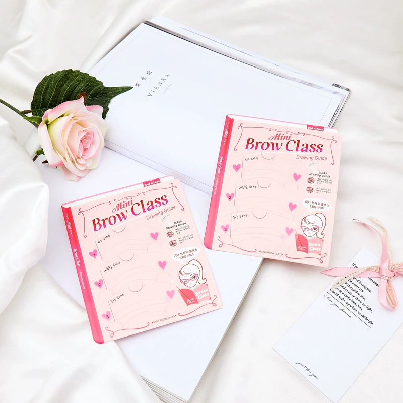 Novice eyebrow trimming assistant eyebrow card repair card thrush auxiliary eyebrow repair tool commonly used eyebrow card supply