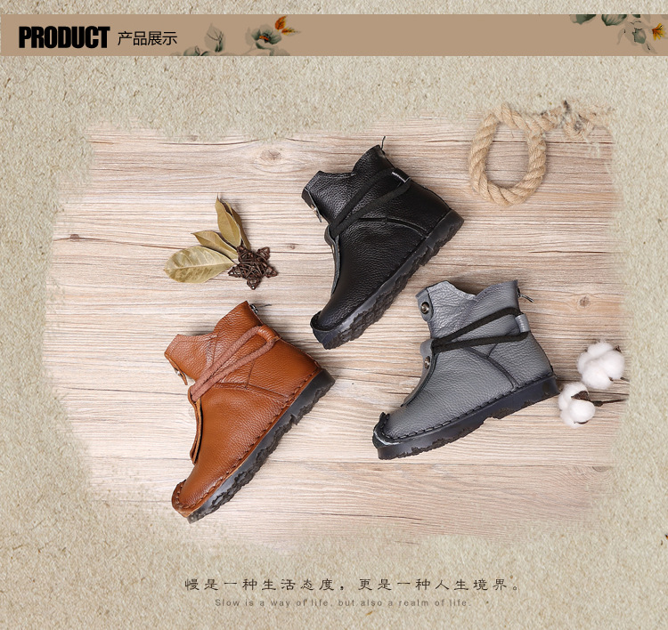 Bottes femme en En cuir - Ref 3355055 Image 30