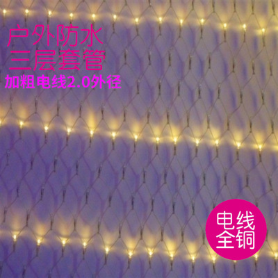 supply 220 V LED Net Lights,Lamp string Curtain lights Icicle Lights series product Engineering net light