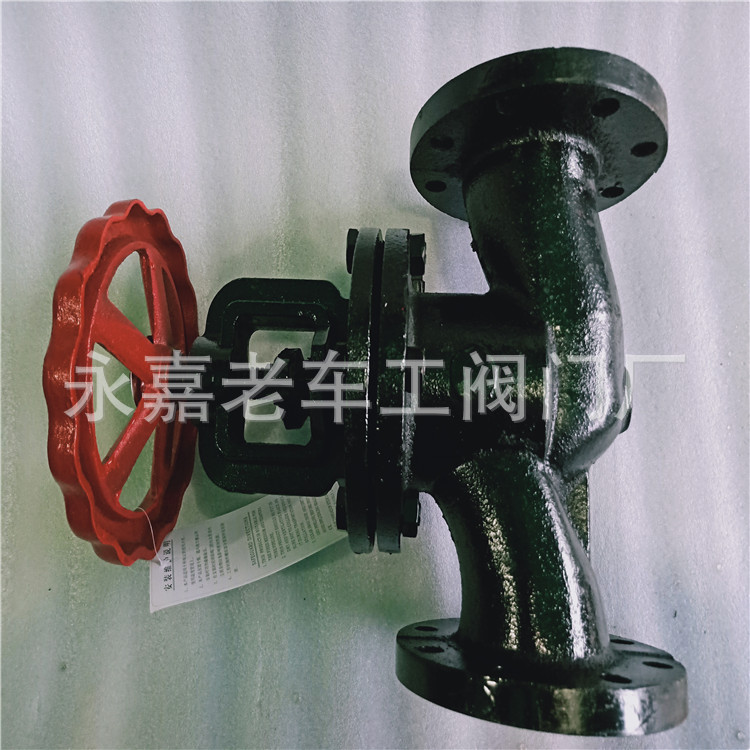升降式截止阀 DN100 铸铁法兰截止阀 污水截止阀 J41T/W-16