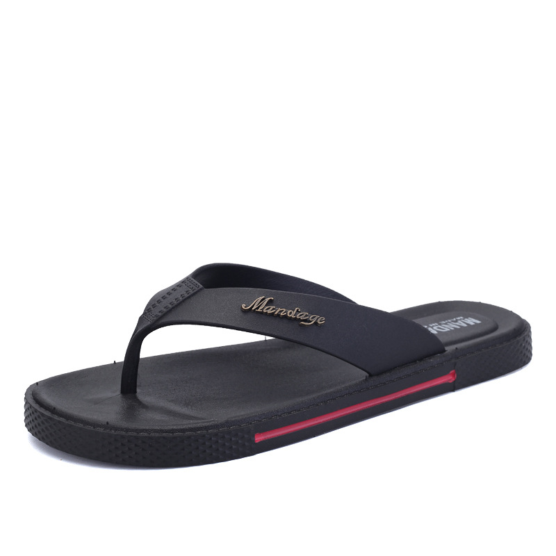 large 45 summer leisure time flip flops comfortable light outdoor Beach slippers man Sandals Simplicity