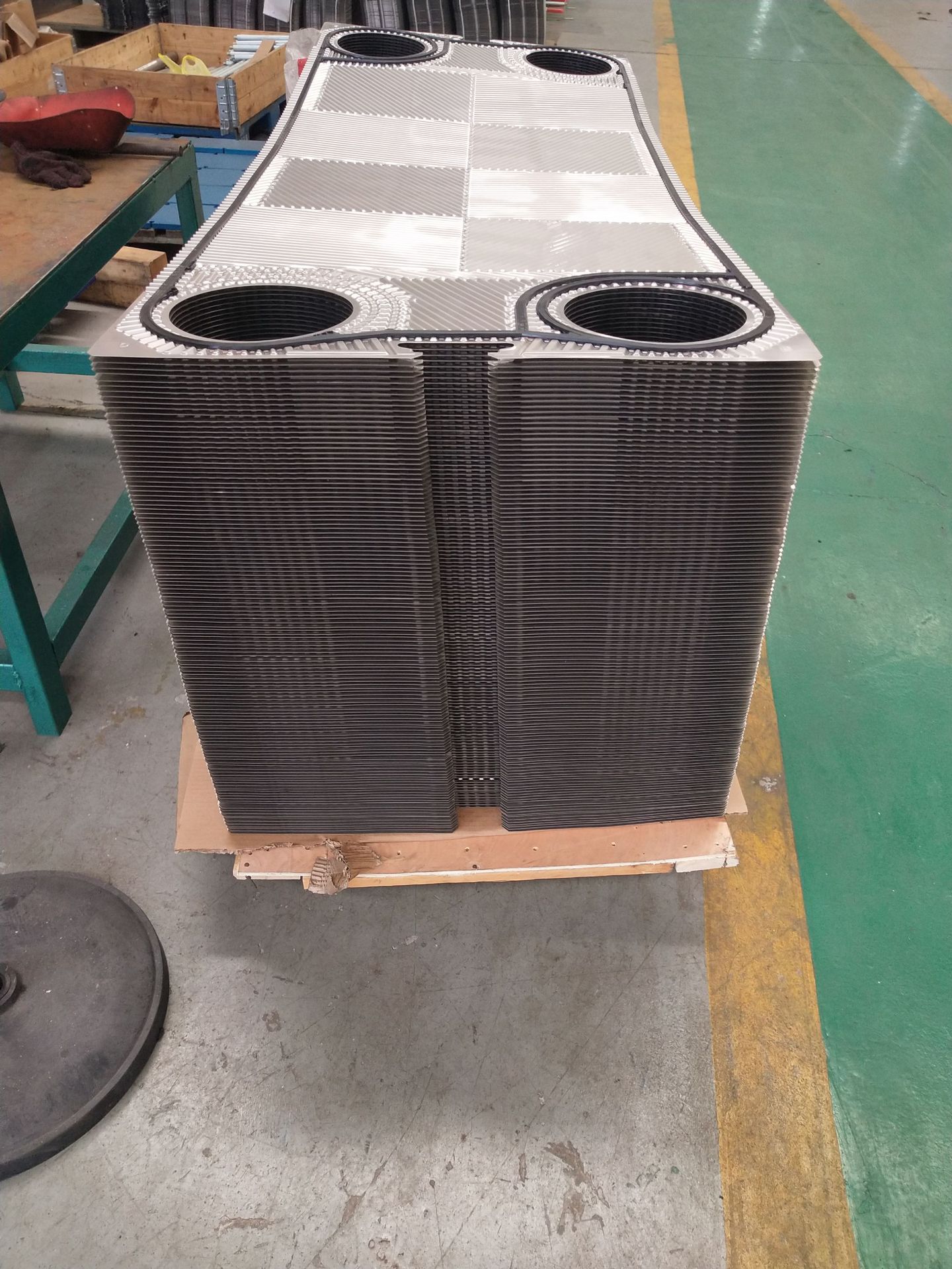 供应可拆式换热器板片胶垫 GX100 不锈钢板片 密封件