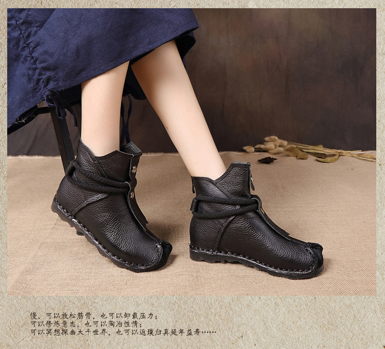 Bottes femme en En cuir - Ref 3355055 Image 20