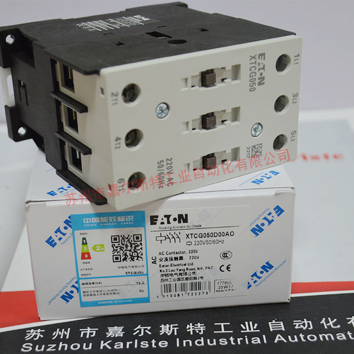 XTCG050D00AO  美国伊顿ETN-穆勒Moeller 接触器