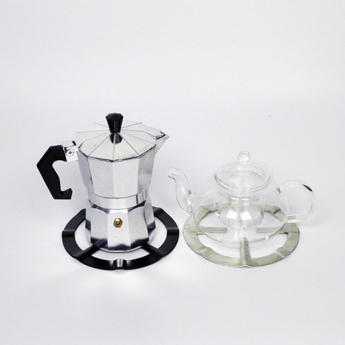 Natural gas rack gas stove rack coffee pot rack Moka pot stove rack small shelf Moka pot stove rack