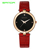 Fashionable watch, belt, waterproof quartz watches, Korean style, Birthday gift