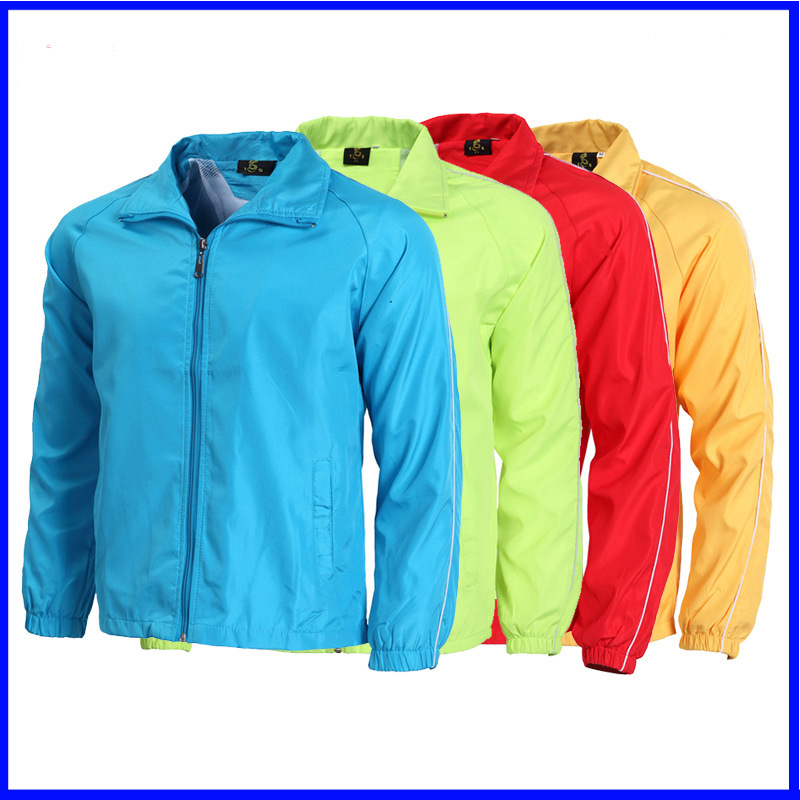 秋冬款高档复合料活动风衣定做定制工作服外套志愿者风衣批发印字|ms