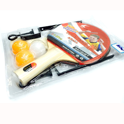 Free 3 balls, 1 net and 1 net frame, Zhibo 101W table tennis racket, suction card table tennis set, table tennis racket